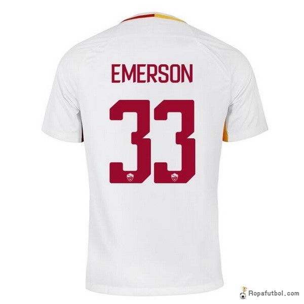 Camiseta As Roma Replica Segunda Ropa Emerson 2017/18